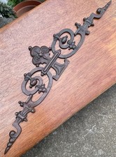 Antique Brass 1745 Vanderhecht Belgian Decorative Furniture Feature Pelmet Panel