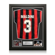 Paolo Maldini Signed AC Milan