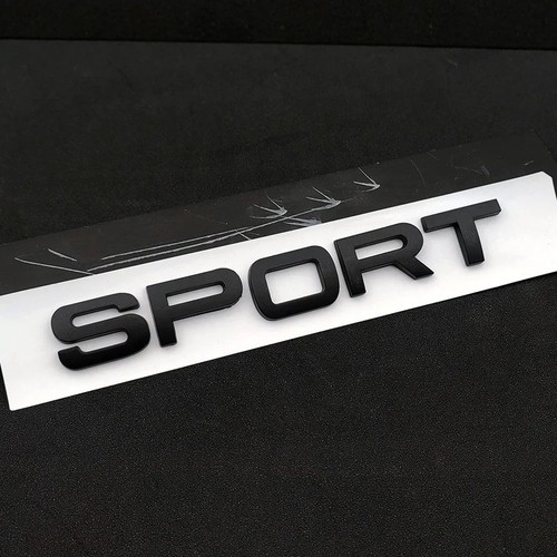 Sport gloss black - black, letters