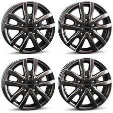 4 Borbet Wheels CW5 6.5x16