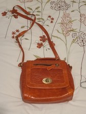Tommy Kate Apricot Leather Bag