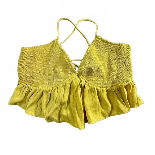 Mustard yellow smocked - yellow,