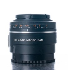 Sony 30mm f/2.8 DT Macro SAM Prime AF Lens for Sony A DLSR Mount