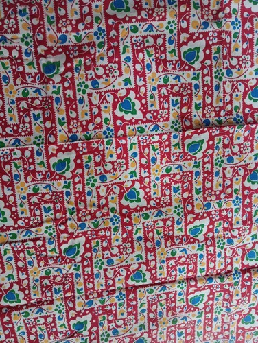 Cotton feedsack fabric - cotton,