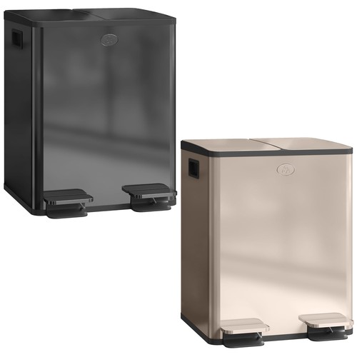 Dual kitchen bin 40l - dual,