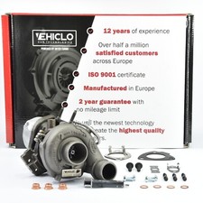 Turbocharger 824756 Land Rover Jaguar 3.0 TD 2993 ccm 225 kW 306 BHP + GASKETS