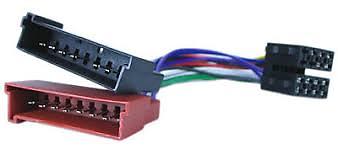 Stereo iso wiring harness - cd,