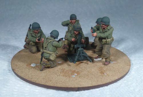 Ww2 medium mortar - ww2, us