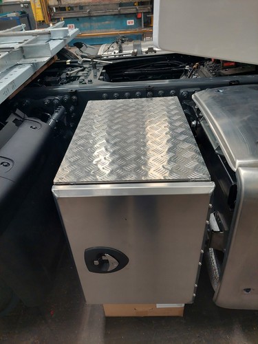 Daf aluminium toolbox 5bar - aluminium, toolbox,