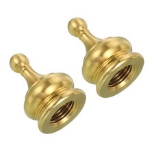 2pcs M10 Lamp Finial Cap Knob
