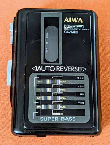 Vintage aiwa g57 mkii - hs-g57,
