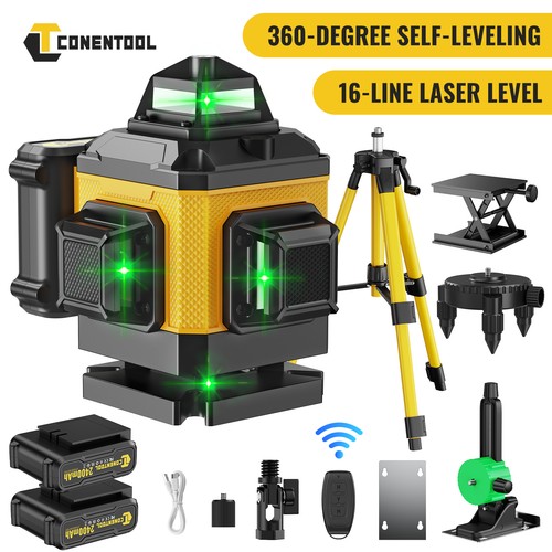 Line laser level green self - 16,