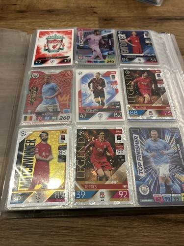 Match attax binder with 314 - attax,