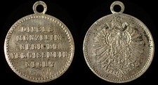 Love token struck silver - on, a