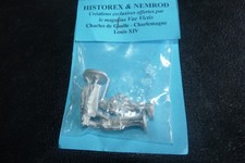 Lead Figures "HISTOREX & NEMROD: CHARLES DE GAULLE / CHARLEMAGNE / LOUIS XIV