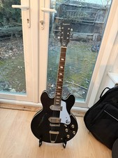 Epiphone Casino Guitar Ebony Black White