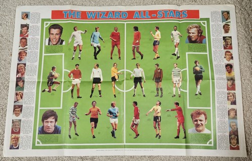 The wizard comic 1971 football - comic,
