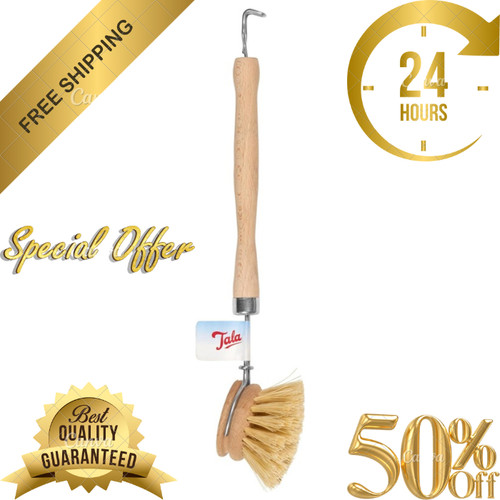 Tala wooden dish brush with - wooden,