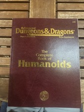 AD&D 1st edition the Complete Book of Humanoids Soft Back TSR 2135