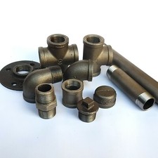 Pack of 2 BSP 3/4" STEEL PIPES