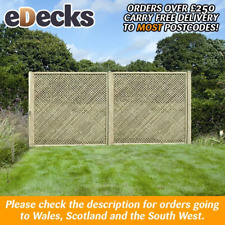 6ft Wide Privacy Lattice