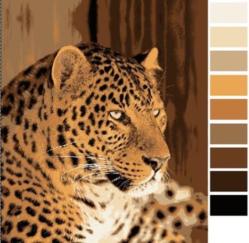 Animal faux fur - 3d,