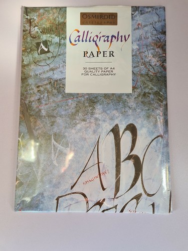 Osmiroid calligraphy paper - x, 3