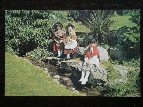 Postcard social history welsh - social,
