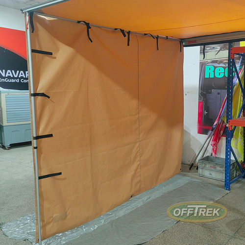 Side windbreak 2 0m - side, 2.0m