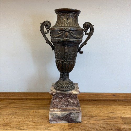 Antique french black spelter - french,