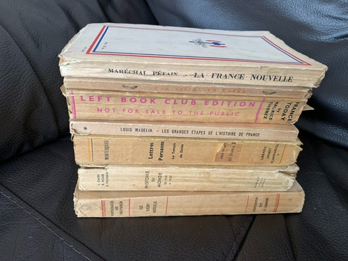 Job lot vintage french - 7,