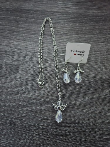 Guardian angel jewellery set - angel,