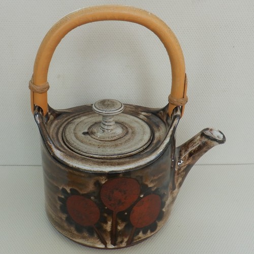 Vintage briglin pottery teapot - briglin,