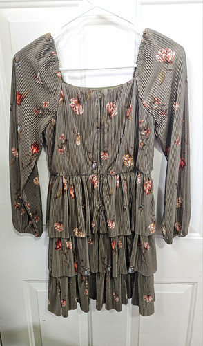 Girls green pink floral - green/pink,