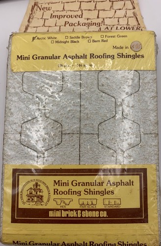 Mini brick stone vintage - &,