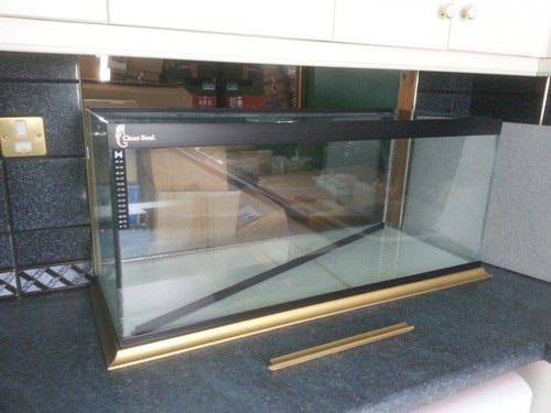3ft glass vivarium with hinged - 3ft,