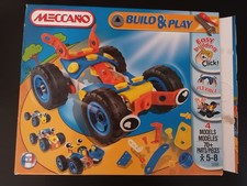 Meccano 7120 Build and Play Car Construction Set Kids Toy - 5 Car Models