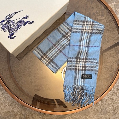 Burberry lambswool check scarf - burberry,