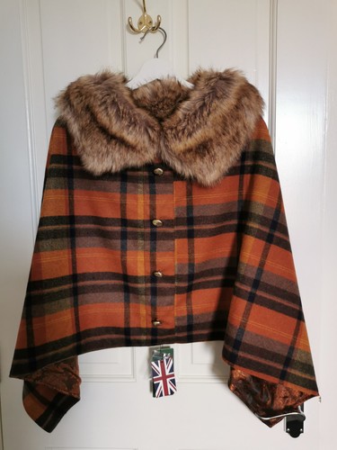 House tweed cape - house,