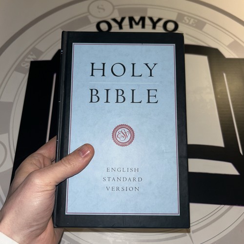 Esv holy bible with cross - holy,