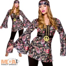 Peace Hippie Ladies Costume
