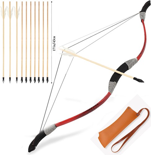 Handmade archery longbow - 33'',