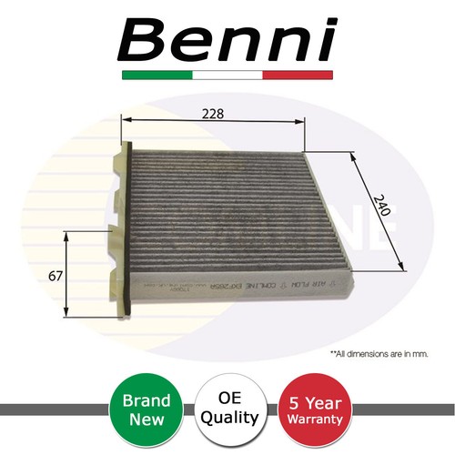 Cabin filter benni - benni, fits