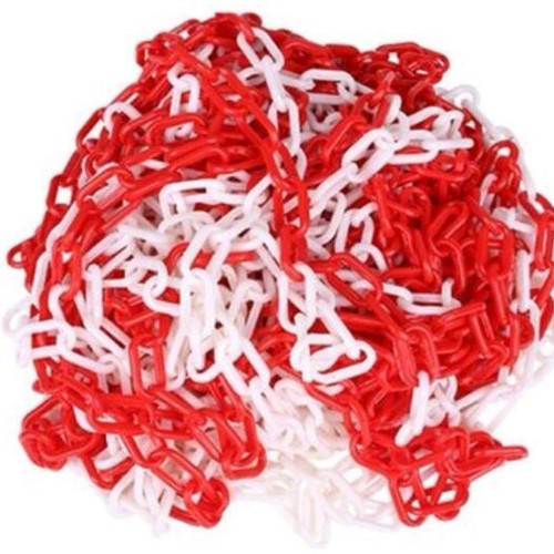Red and white - and, plastic