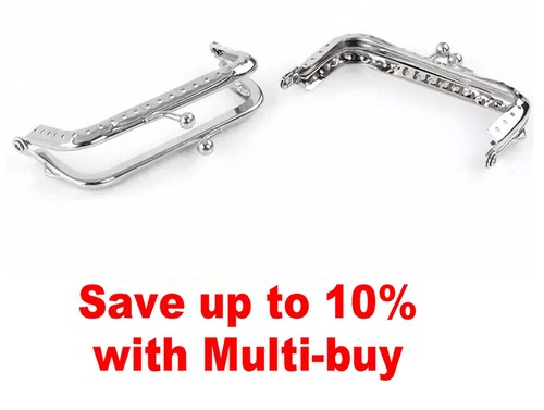 Silver plated purse frame - x,
