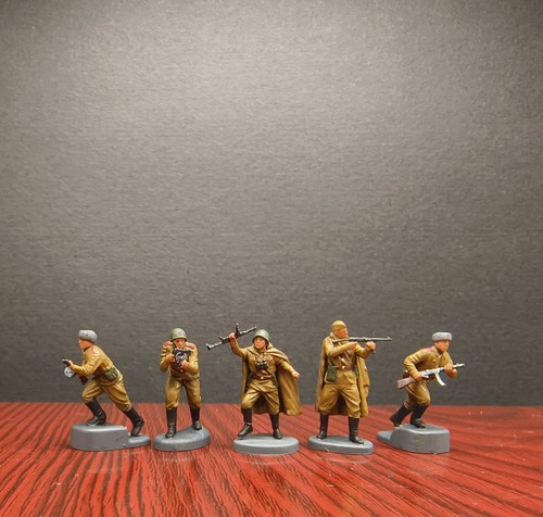 Painted persons soviet - painted, 5-persons