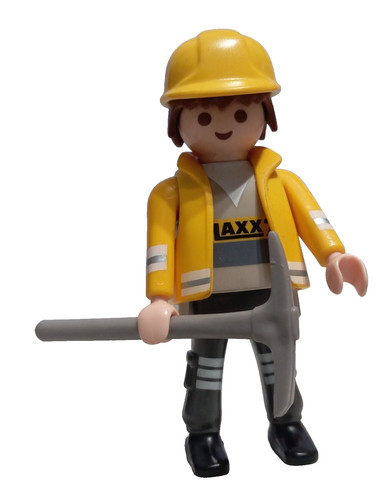 Playmobil construction worker - construction,