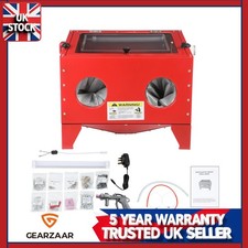 Sand Blasting Cabinet red