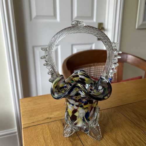 Vintage hand blown glass - hand-blown,