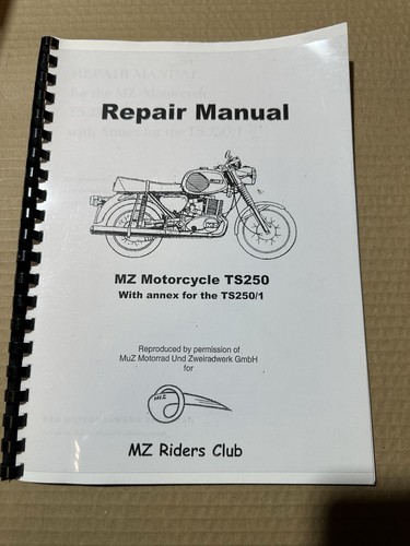 Ts250 factory - mz, ts250/1